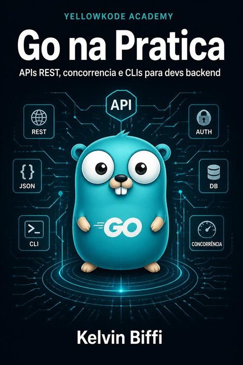 Capa do livro Go na Prática
